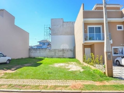 Terreno em condomínio fechado à venda na rua vereador ângelo burbello, 2497, umbará, curitiba, 84 m2 por r$ 270.000