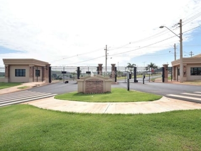 Terreno em condomínio para venda em ribeirão preto, jardim anhangüera