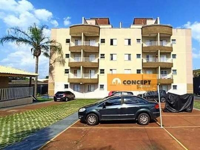 Apartamento com 2 dormitórios, 63 m² - venda por R$ 280.000,00 ou aluguel por R$ 1.935,00