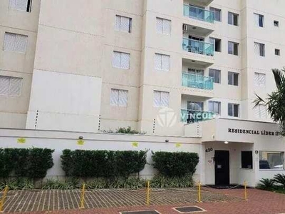 Apartamento com 2 dormitórios para alugar, 52 m² por R$ 1.962,76/mês - Abadia - Uberaba/MG