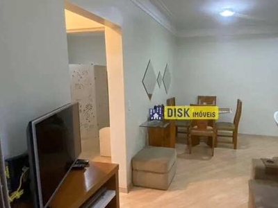 Apartamento com 2 dormitórios para alugar, 53 m² por R$ 2.150,00/mês - Vila Gonçalves - Sã