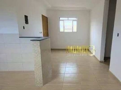 Apartamento com 2 dormitórios para alugar, 56 m² por R$ 1.900,00/mês - Aviação - Praia Gra