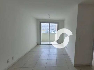 Apartamento com 2 dormitórios para alugar, 59 m² por R$ 2.223,00/mês - Pendotiba - Niterói