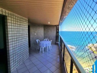 Apartamento linear exclusivo alto padrão 4 suítes com vista panorâmica para o Mar na Praia