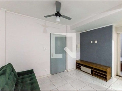 Apartamento para aluguel - gonzaga , 2 quartos, 50 m² - santos