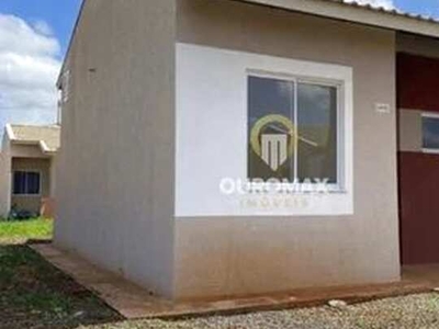 Casa nova com 2 dormitórios para alugar, por R$ 850/mês - Cond. Moradas Club Ourinhos