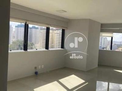 Sala Comercial 40 m², 2 vagas, mini copa na Vila Gilda, Santo André