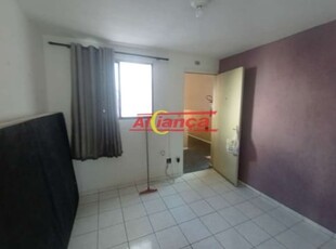 Apartamento com 2 quartos para alugar, 51 m² - bairro - pimentas guarulhos/sp - por r$850,00