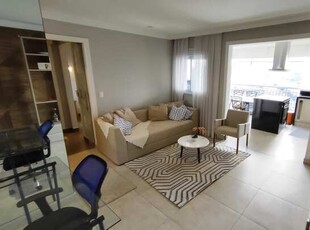 Apartamento - Locação - MODERNO, MOBILIADO e DECORADO - Santo Amaro, S.P.- 53m², 1 dormitó