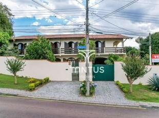 Casa com 6 dormitórios à venda, 372 m² por r$ 1.565.000,00 - guaíra - curitiba/pr