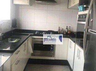 Cobertura com 3 dormitórios à venda, 101 m² por r$ 615.000,00 - cocaia - guarulhos/sp