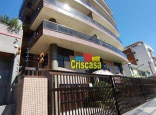 Cobertura com 4 dormitórios, 160 m² - venda por r$ 1.300.000,00 ou aluguel por r$ 5.500,00/ano - vila nova - cabo frio/rj