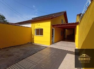 Sobrado com 3 dormitórios à venda, 100 m² por r$ 399.000 - jd. praia grande - mongaguá/sp