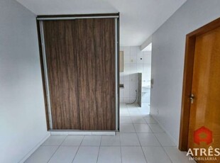 Studio com 1 dormitório para alugar, 25 m² por r$ 1.259,00/mês - setor leste universitário - goiânia/go