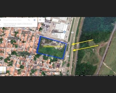 Vende ou aluga terreno 15.000 m², na BR 135, frente Aeroporto