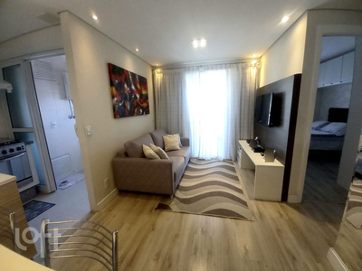 Apartamento à venda em Brás com 44 m², 1 quarto, 1 vaga