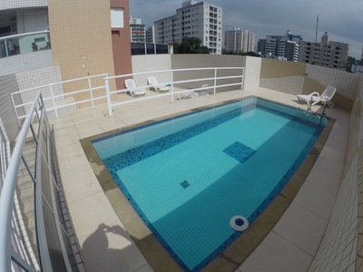 Apartamento em Canto do Forte, Praia Grande/SP de 78m² 3 quartos para locação R$ 3.200,00/mes