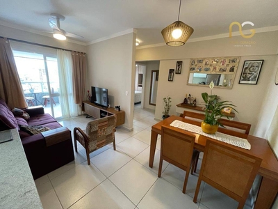 Apartamento em Vila Guilhermina, Praia Grande/SP de 75m² 2 quartos à venda por R$ 499.000,00