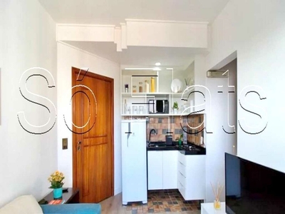 Flat em Paraíso do Morumbi, São Paulo/SP de 34m² 1 quartos à venda por R$ 359.000,00