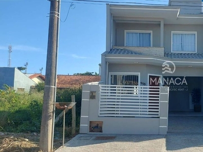 Sobrado em Itajuba, Barra Velha/SC de 132m² 3 quartos à venda por R$ 658.000,00