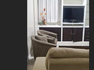 Apartamento 3/4 suite, nascente, mobiliado, segundo andar, varanda, 90 m² no Lot Aquarius