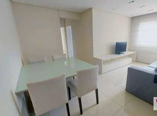 Apartamento com 2 dormitórios Mobiliado para alugar, 60 m² por R$ 5.957/mês - Vila Clemen