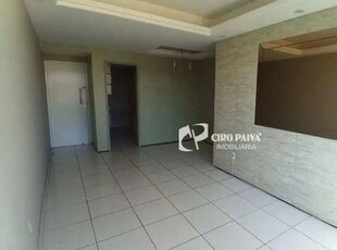 Apartamento com 3 quartos para alugar, 98 m² por R$ 1.830/mês - Jardim América - Fortaleza