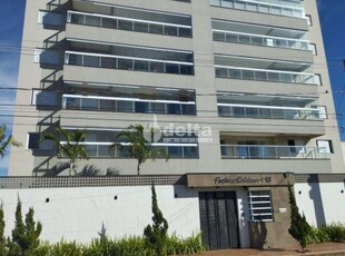 Apartamento para aluguel, 3 quartos, 1 suíte, 1 vaga, santa mônica - uberlândia/mg