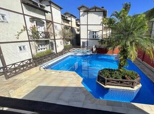 Casa Condomínio Temporada - Juquehy - 300m da praia, c/ 3 dorm. 2 suítes, piscina e churr