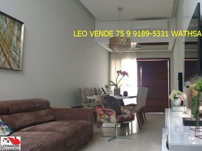 Leo vende, bairro Sim, 3|4 suíte, fino acabamento.