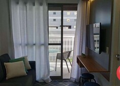 Apartamento com 1 quarto para alugar na Avenida Santo Amaro, --, Vila Nova Conceição, São Paulo, 26 m2 por R$ 3.710