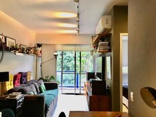 Apartamento à venda em Humaitá com 55 m², 1 quarto, 1 vaga