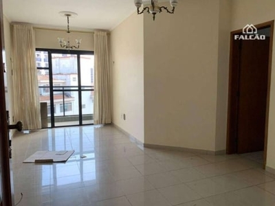 Apartamento para alugar, 98 m² por r$ 3.815,00/mês - aparecida - santos/sp