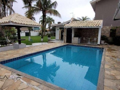 Casa com 7 dormitórios à venda, 400 m² por r$ 3.150.000,00 - balneário flórida - praia grande/sp