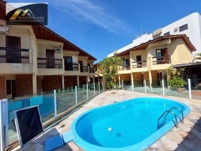 Sobrado com 2 dormitórios à venda, 53 m² por r$ 335.000,00 - vila guilhermina - praia grande/sp