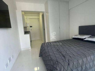 Studio com 1 dormitório para alugar, 20 m² por r$ 2.250,00/mês - jardim das vertentes - são paulo/sp