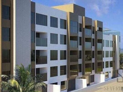 Apartamento à Venda praia formosa pé na Areia com área de lazer cobertura, 74,70m² 3Qtos,1