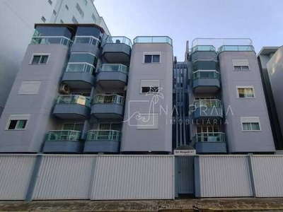 Apartamento na quadra mar no centro de Itapema, 83,6 m² - Ed. Maqueli