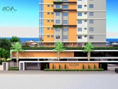 Apartamento no Centro de Itapoá, 3 suítes, vista definitiva para o mar!