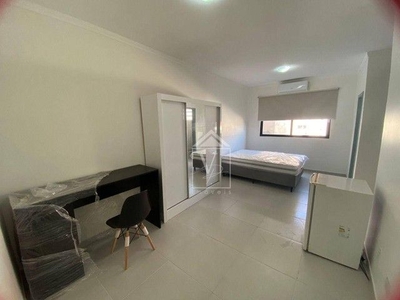 Apartamento com 1 dormitório para alugar, 35 m² por R$ 1.350/mês - Auxiliadora - Porto Ale