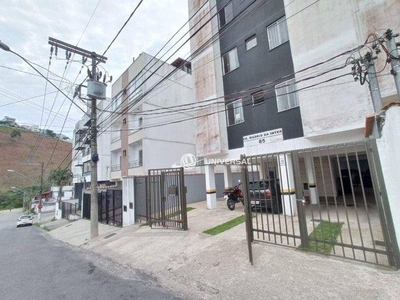 Apartamento com 2 quartos para alugar, 53 m² por R$ 844/mês - Marilândia - Juiz de Fora/MG
