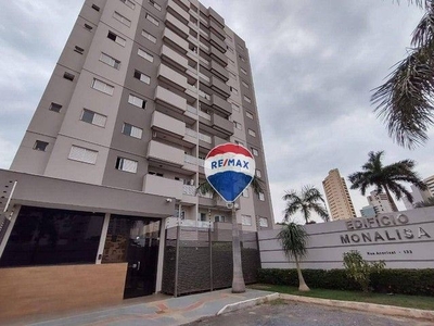Apartamento com 3 dormitórios para alugar, 86 m² por R$ 2.560,00/mês - Consil - Cuiabá/MT