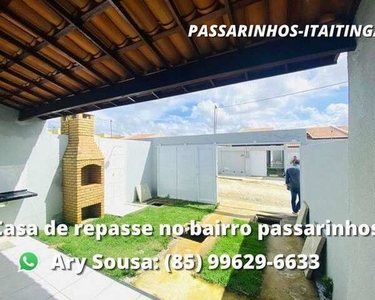 Casa REPASSE para venda tem 82 metros quadrados com 2 quartos em Gereraú - Itaitinga - CE