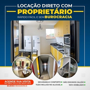 Loft para aluguel tem contas já inclusas no Setor Coimbra - Goiânia - GO