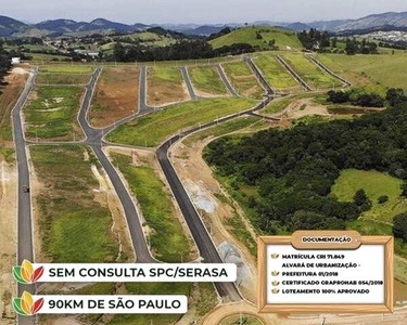 Oportunidade de Lotes a partir de 250m² em Extrema MG | Área de Lazer e Lagos