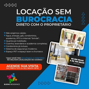 Studio para aluguel mobiliado no Setor Sol Nascente - Goiânia - GO