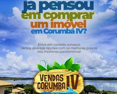 Vendo Lotes e Casas nos melhores Condomínios do Lago Corumbá IV