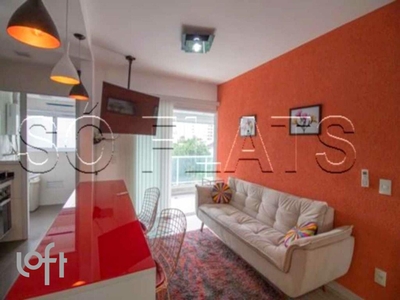 Apartamento à venda em Campo Belo com 47 m², 1 quarto, 1 suíte, 1 vaga