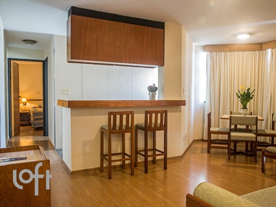 Apartamento à venda em Campo Belo com 54 m², 1 quarto, 1 suíte, 1 vaga