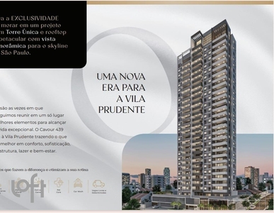 Apartamento à venda em Vila Prudente com 83 m², 3 quartos, 1 suíte, 2 vagas